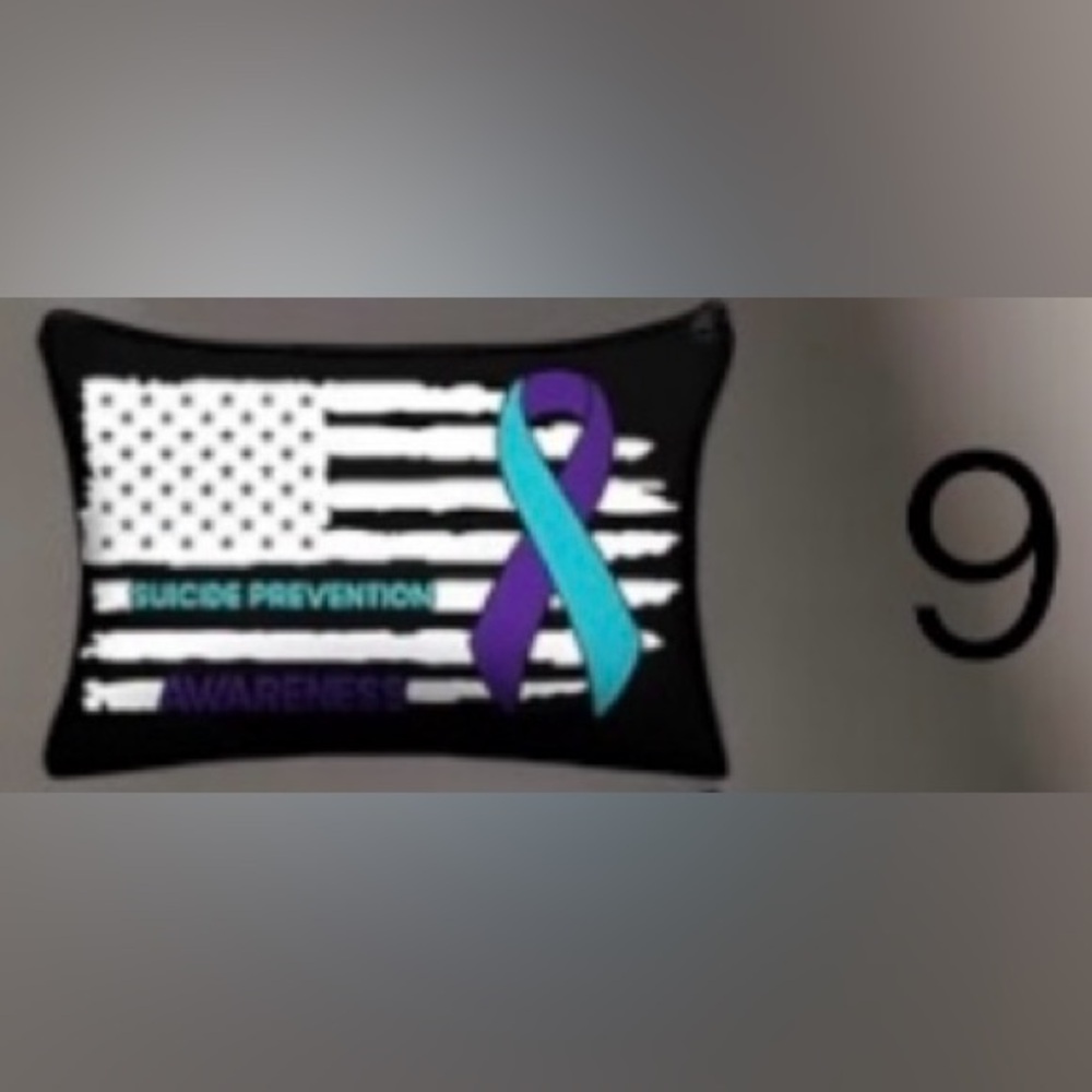 Suicide Prevention Awareness Set: 1 Pen, 1 Note pad, 1 Makeup Bags, 1 Bracelet - Picture 13 of 16